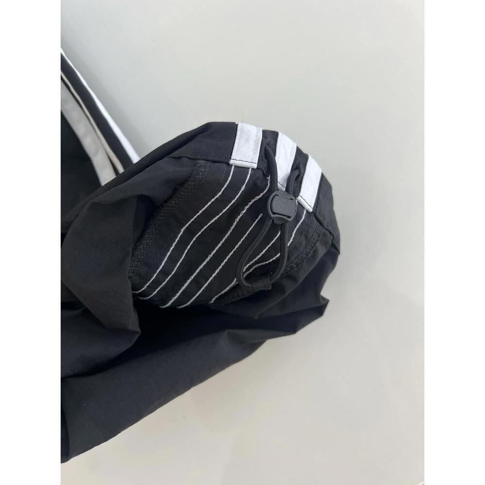 $80 Men’s ADIDAS ORIGINALS CARGO Trefoil Track PANTS Small HR3364 Black White - Picture 8 of 10